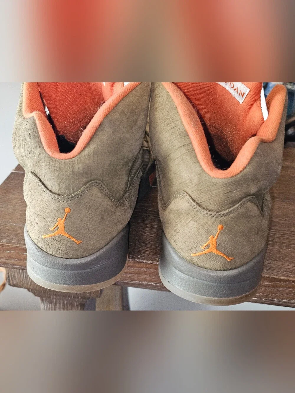 Mens Air Jordan 5 Retro 2024 Olive